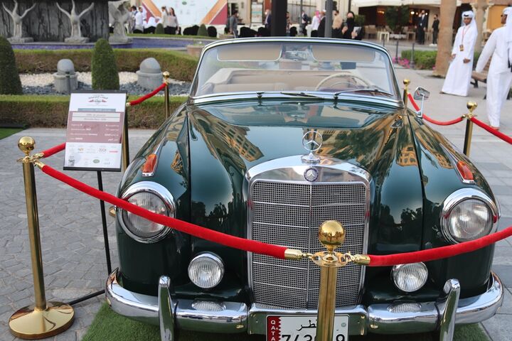 نمایشگاه خودروهای کلاسیک قطر