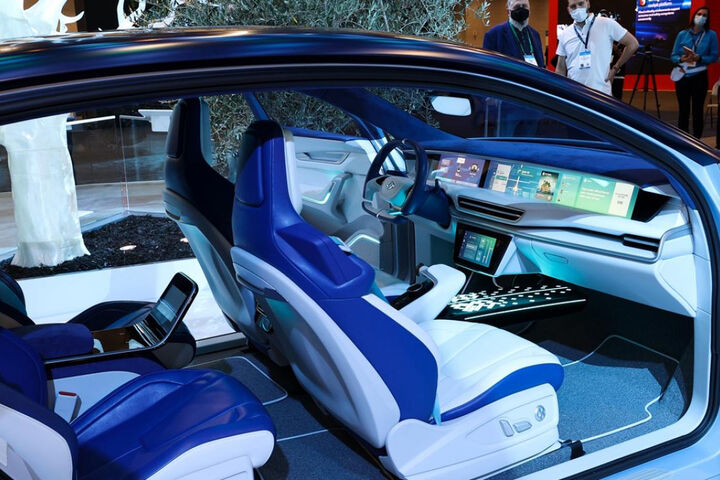نمایشگاه خودروی الکترونیک در لاس وگاس
