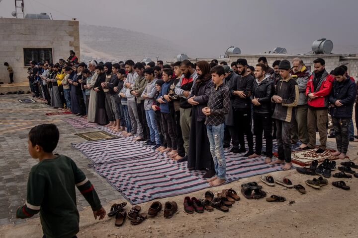 زمستان در ادلب سوریه