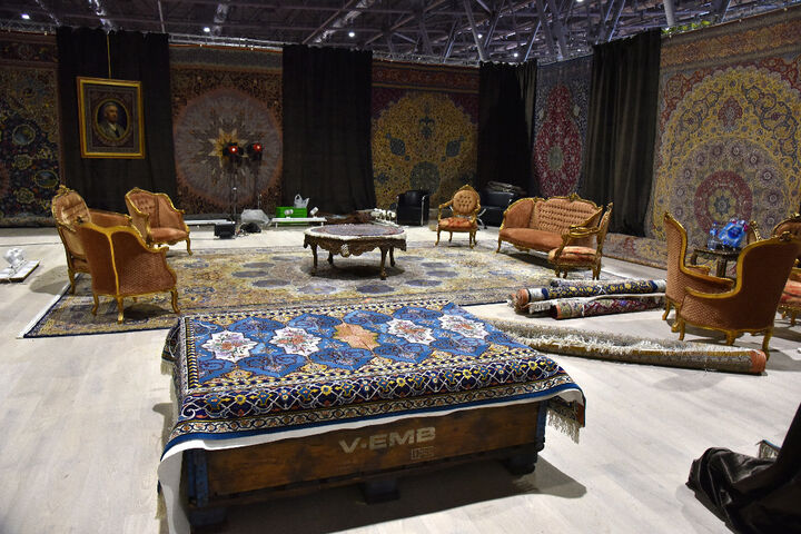 نمایشگاه فرش دستباف در اصفهان برپا می‌شود