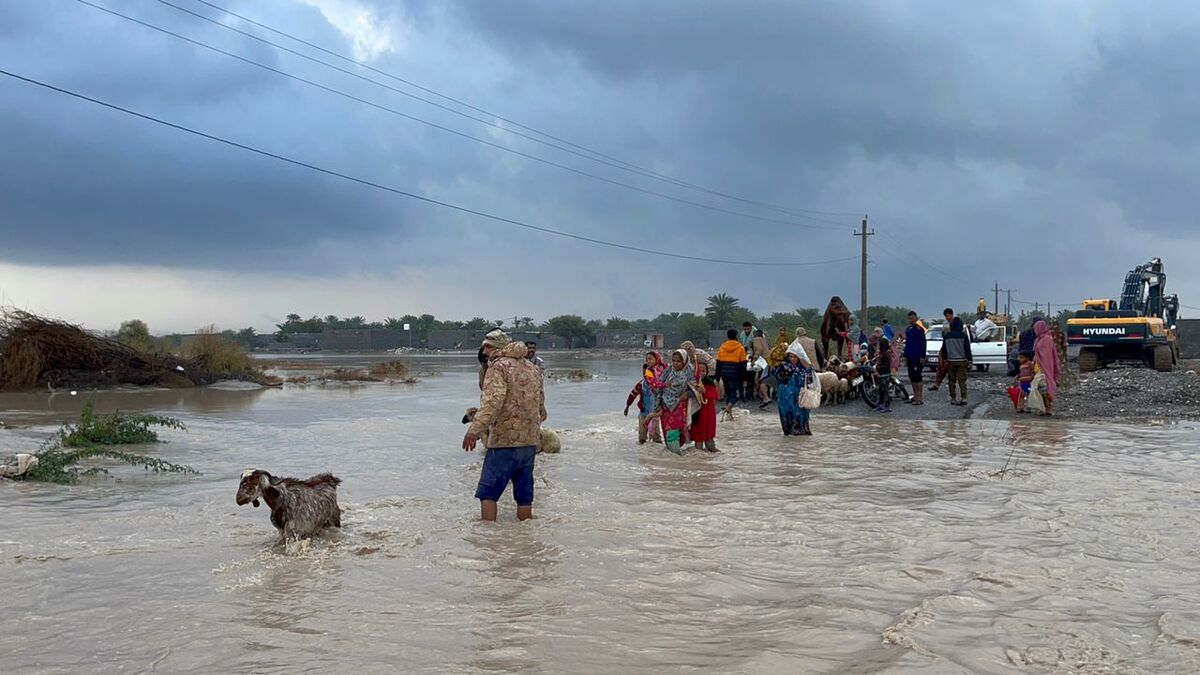 وضعیت بحرانی در میناب| روستاهای مازغ بالا و پایین تخلیه شد