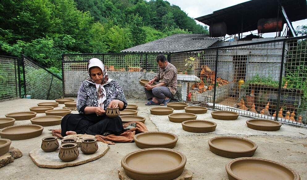سفال مازندران جهانی میشود| دهکدهای که با سفال میدرخشد