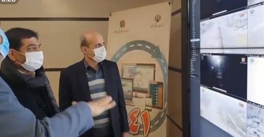 بازدید «مخبر» از مرکز مانیتورینگ مدیریت راههای سازمان راهداری بازدید «مخبر» از مرکز مانیتورینگ مدیریت راههای سازمان راهداری
