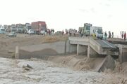 سیلاب راه ۴۲ روستای چابهار را بست| قطعی برق ۶ روستا
