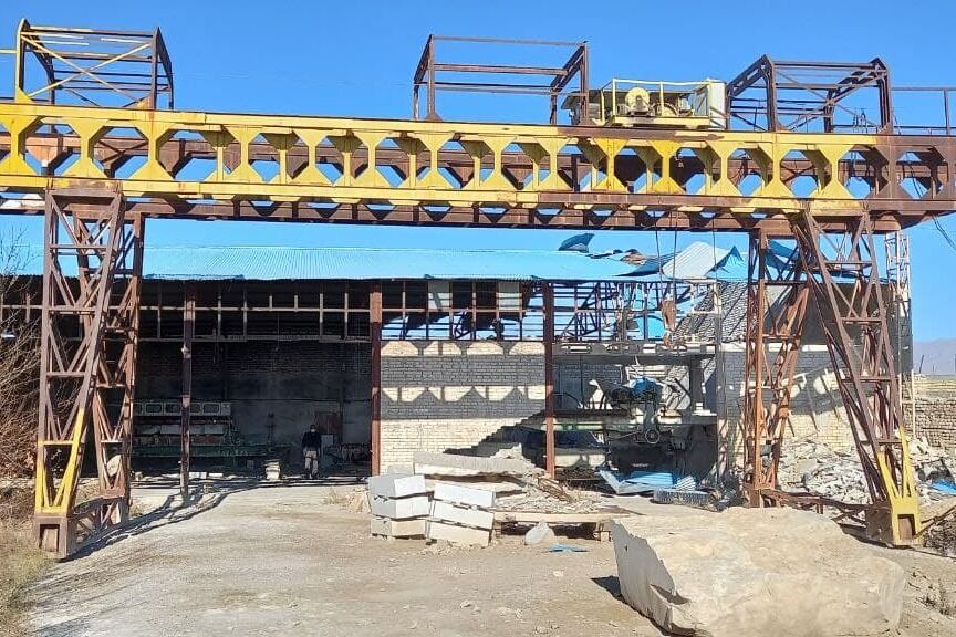 رکود در کارخانه سنگ دامغان | وقتی مشکلات تولید گریبانگیر میشوند