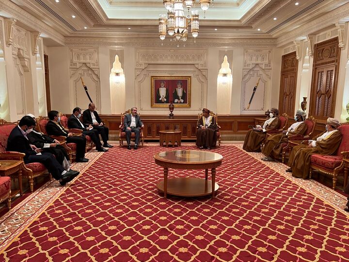  دیدار وزیر صمت با معاون نخست وزیر عمان در امور کابینه