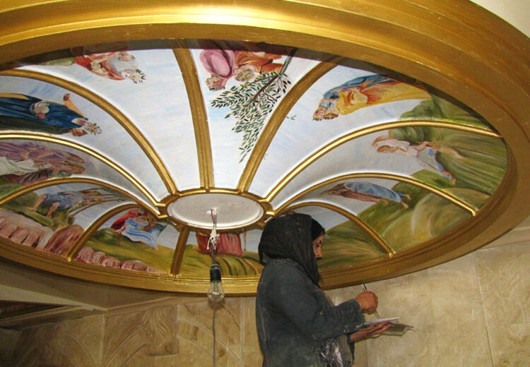 جلا بخشیدن اقتصاد خانواده باهنر ترکیب رنگ| حکایت مغازه رنگ فروشی که به جمع صادر کنندگان پیوست