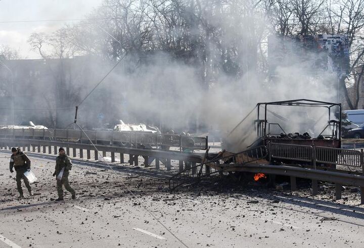نبرد در اوکراین؛صحنه هایی از خط مقدم