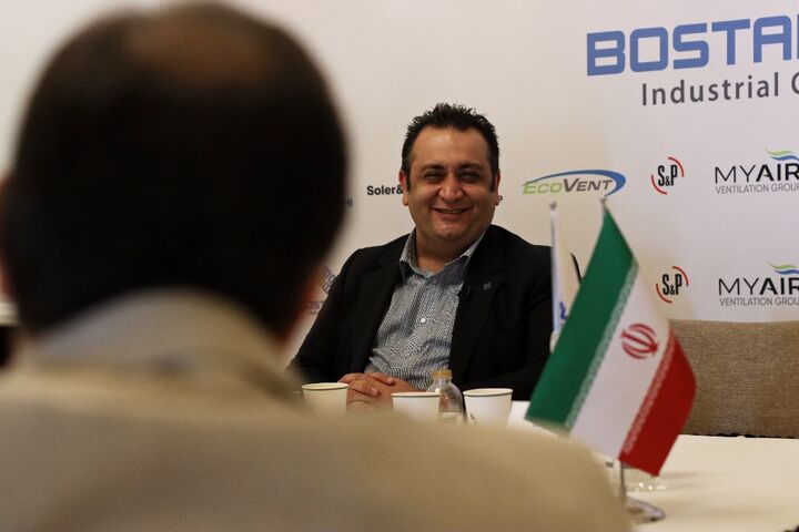مهدی بستانچی رییس انجمن تولیدکنندگان سیستم های تهویه مطبوع ایران