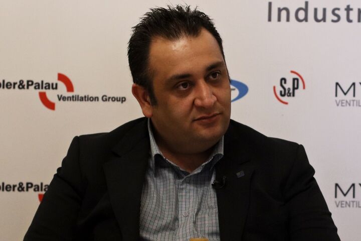 مهدی بستانچی رییس انجمن تولیدکنندگان سیستم های تهویه مطبوع ایران