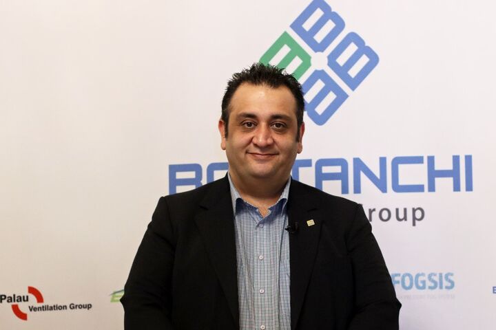 مهدی بستانچی رییس انجمن تولیدکنندگان سیستم های تهویه مطبوع ایران