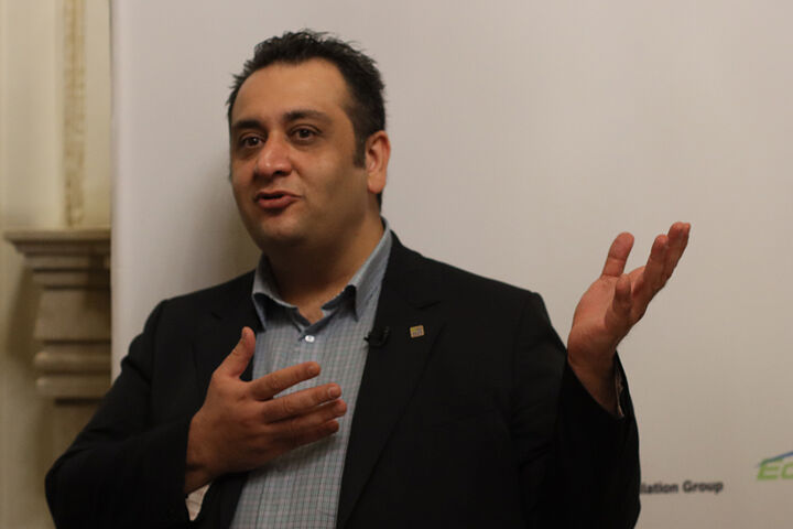 مهدی بستانچی رییس انجمن تولیدکنندگان سیستم های تهویه مطبوع ایران