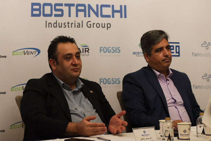 مهدی بستانچی رییس انجمن تولیدکنندگان سیستم های تهویه مطبوع ایران