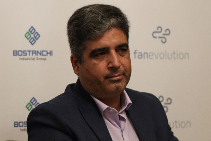 مهدی بستانچی رییس انجمن تولیدکنندگان سیستم های تهویه مطبوع ایران