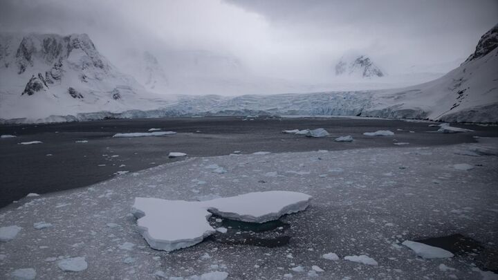 تغییرات اب و هوایی در قطب جنوب