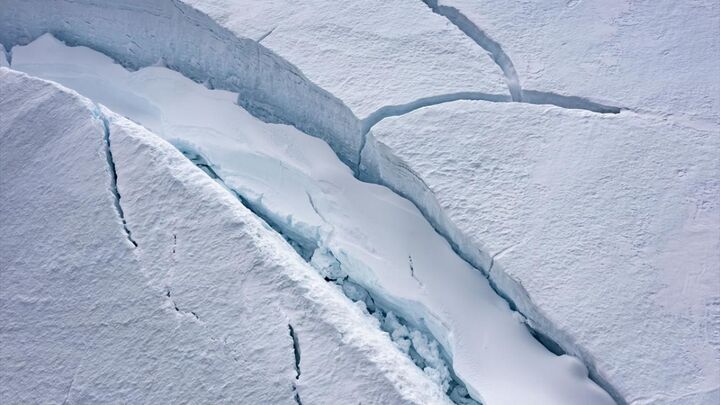 تغییرات اب و هوایی در قطب جنوب