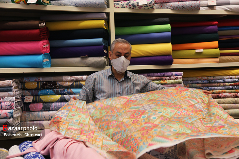 رکودِ بازار پارچه در فصل سرد سال| قیچی واردات بر طاقه پارچه های ایرانی