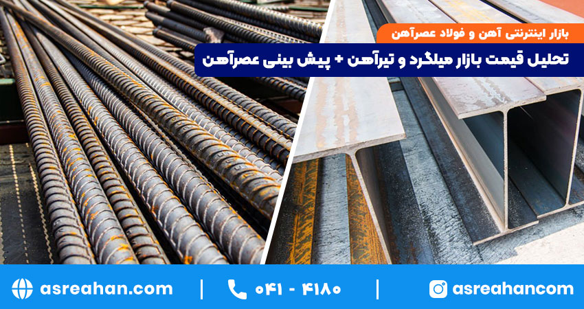 تحلیل قیمت بازار میلگرد و تیرآهن