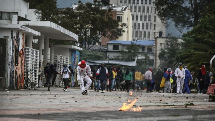 کلمبیا ; یکسال درآشوب