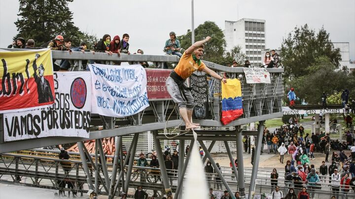 کلمبیا ; یکسال درآشوب