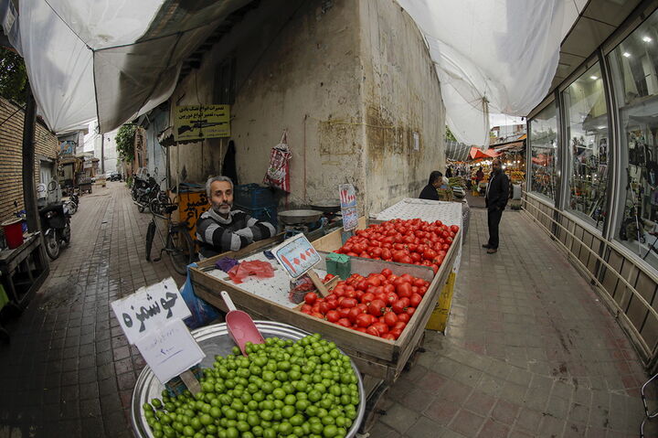 بازار میوه لنگرود