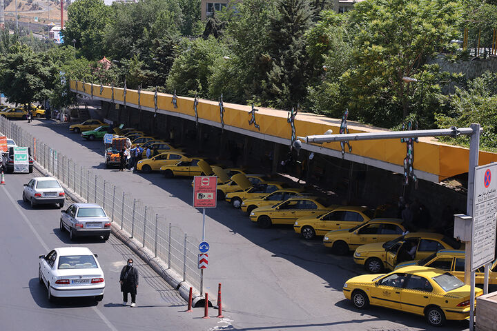 میانگین سنی ۶۰ هزار تاکسی‌ تهران ۱۰ سال است