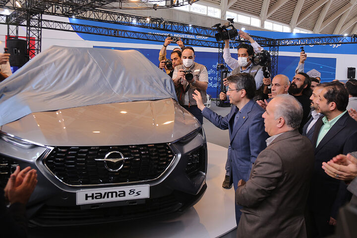 مراسم افتتاحیه چهارمین نمایشگاه بین المللی خودرو تهران