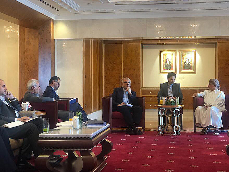 اوجی با وزیر نفت عمان دیدار کرد