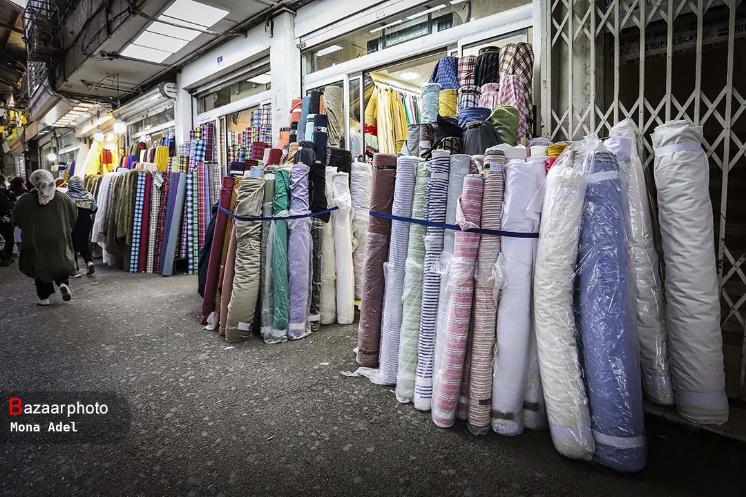 گرهِ گرانی بر تار و پود پارچه| بازار پوشاک شیراز از رونق افتاد