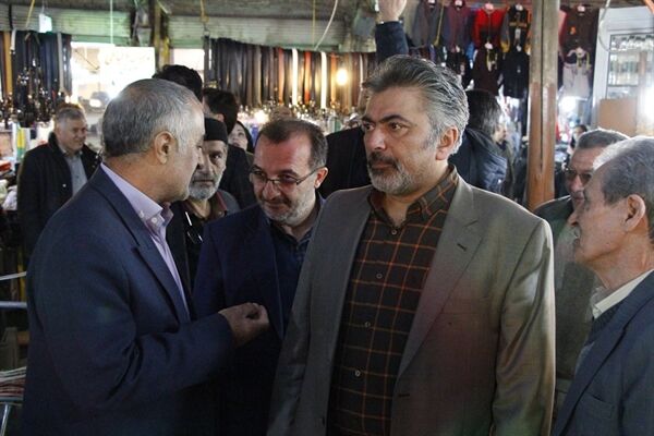 کهنه بازار حاج یوسف اردبیل فرو ریخت