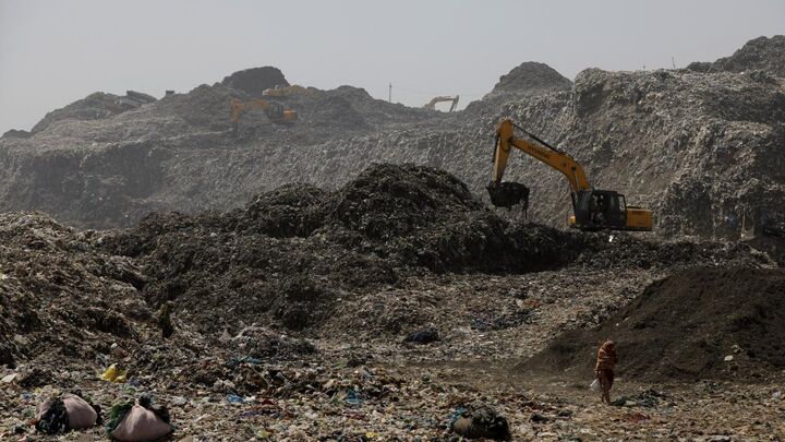 زباله گردی در هند