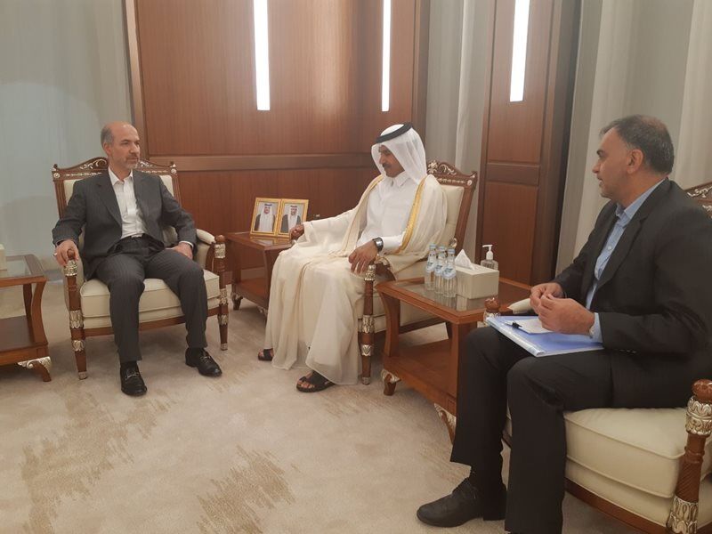 وزیر نیرو با وزیر انرژی قطر دیدار کرد| تاکید ۲ طرف بر توسعه روابط و همکاری‌های دوجانبه