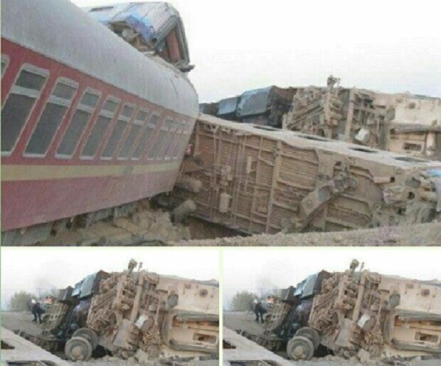 اطلاعیه راه آهن در خصوص سانحه قطار مشهد- یزد