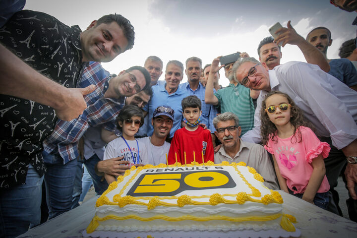 جشن پنجاه سالگی رنو۵ در تهران