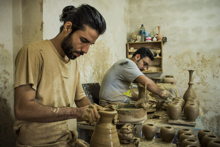 سفالگری؛ جادوی آب، خاک و رنگ