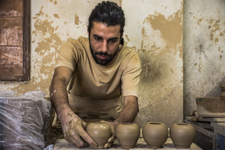 سفالگری؛ جادوی آب، خاک و رنگ