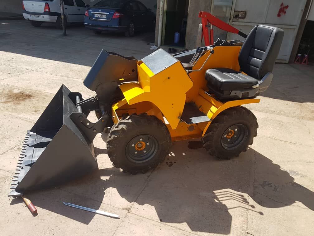 تولید مینی لودر هیدرولیکی در مشهد| ورود تولیدکنندگان خراسانی به مکانیزاسیون خرد