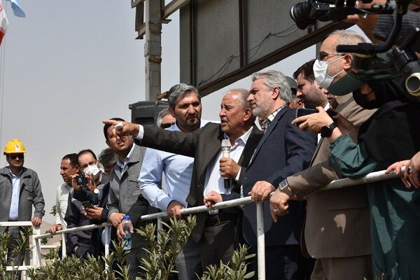 بهره برداری  از خط ۳ کارخانه کنسانتره شرکت سنگ آهن گهرزمین