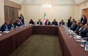 نشست رییس مجلس با تجار ایرانی مقیم ازبکستان