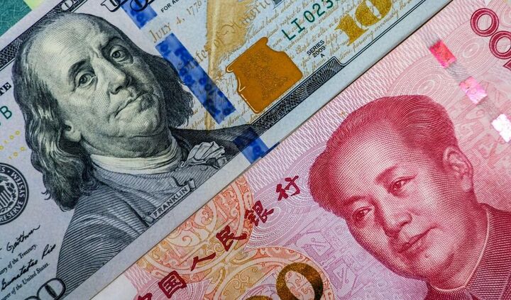  افزایش ارزش یوآن چین در برابر دلار