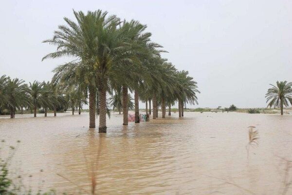 سیلاب گسترده و شدید در شهرستان لردگان