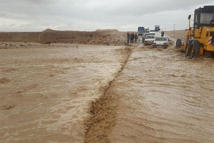 سیلاب به راه‌های روستایی مازندران خسارت وارد کرد