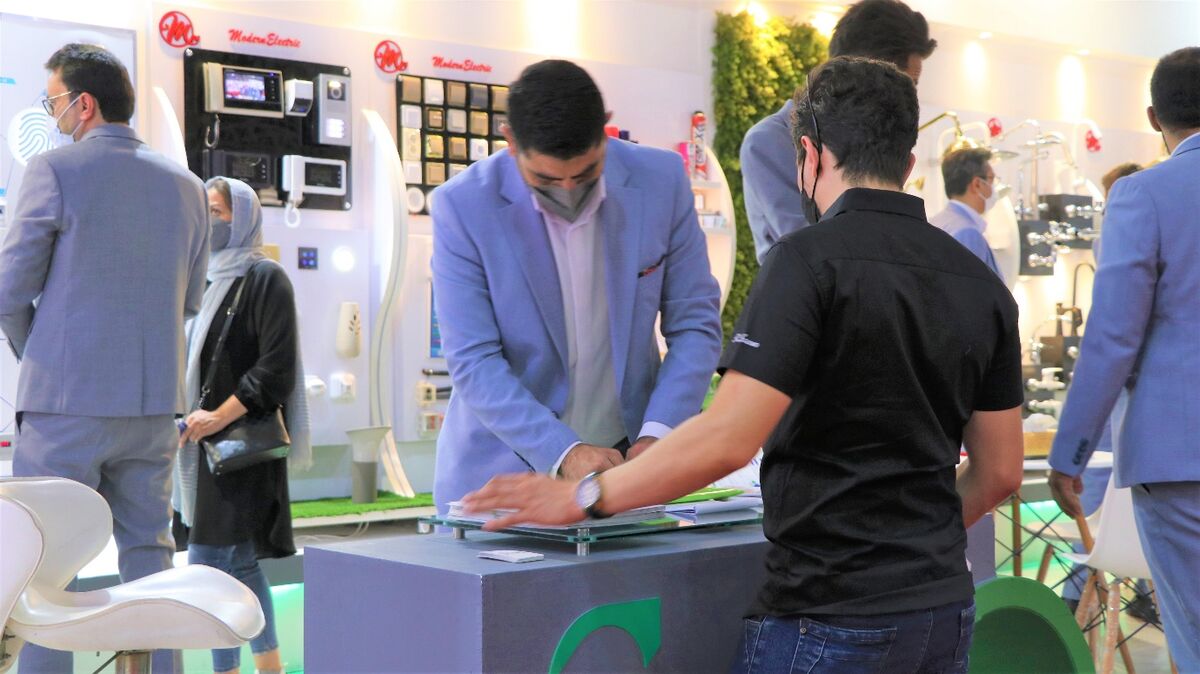 حضور دکتر تامین در بیست و دومین نمایشگاه بینالمللی صنعت ساختمان