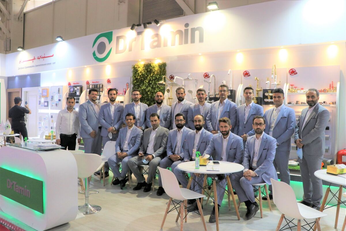 حضور دکتر تامین در بیست و دومین نمایشگاه بینالمللی صنعت ساختمان
