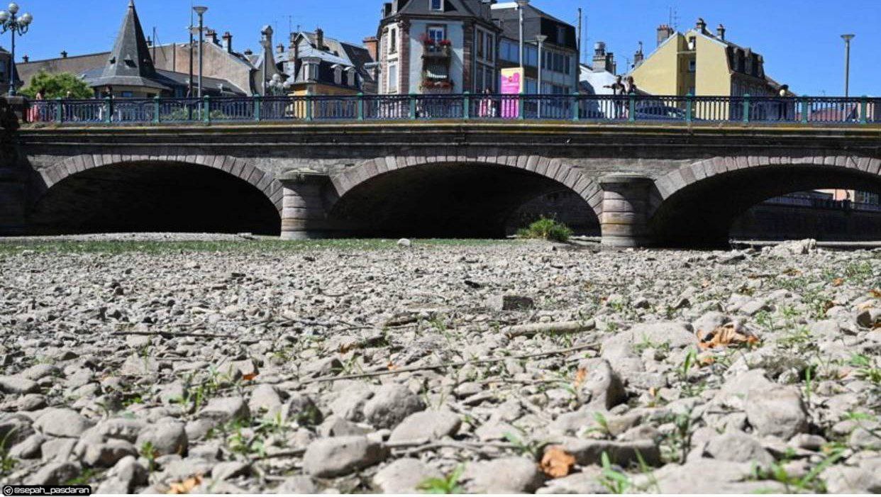 کمبود شدید آب در اروپا 