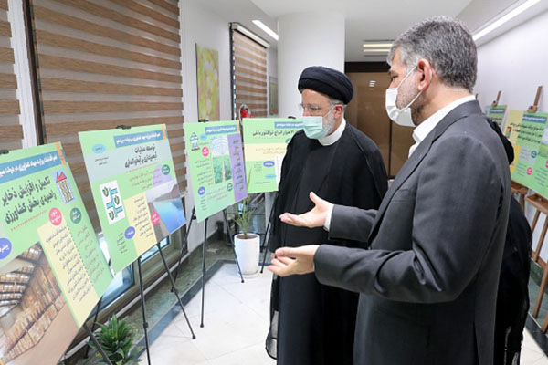 بازدید رئیس جمهور از رصدخانه کشاورزی ایران