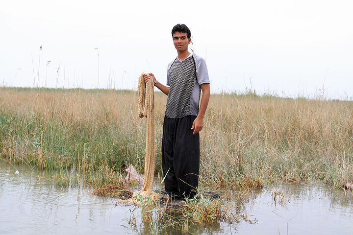 امرار و معاش در تالاب شادگان