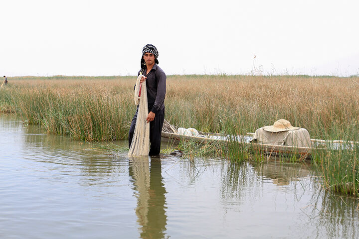 امرار و معاش در تالاب شادگان