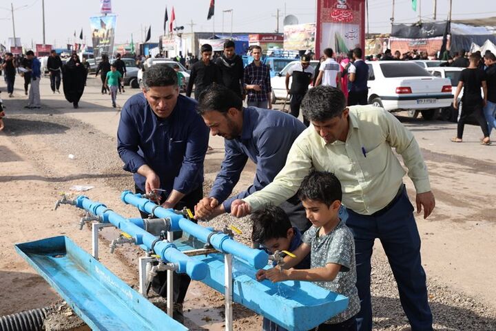 ایجاد شبکه آب و برق در پایانه‌های مرزی کشور برای زائران اربعین حسینی
