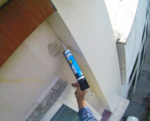 آب بندی نمای ساختمان در تهران و کرج